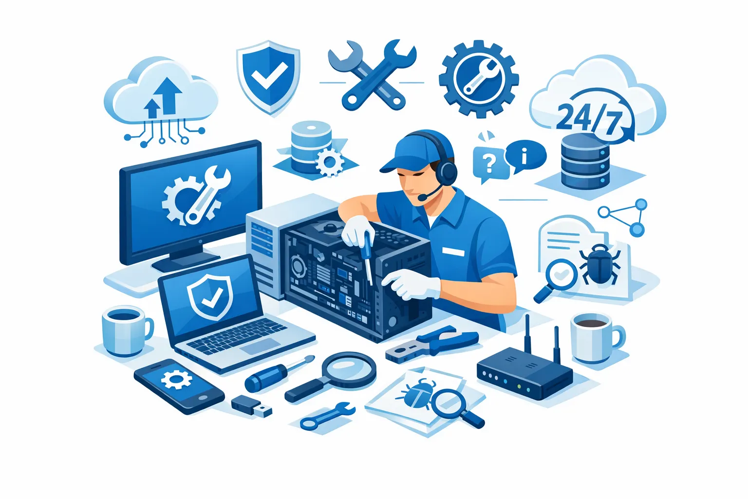 Dépannage & Maintenance